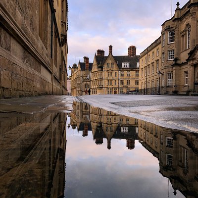 Ellen Taylor: Catte Street after rain