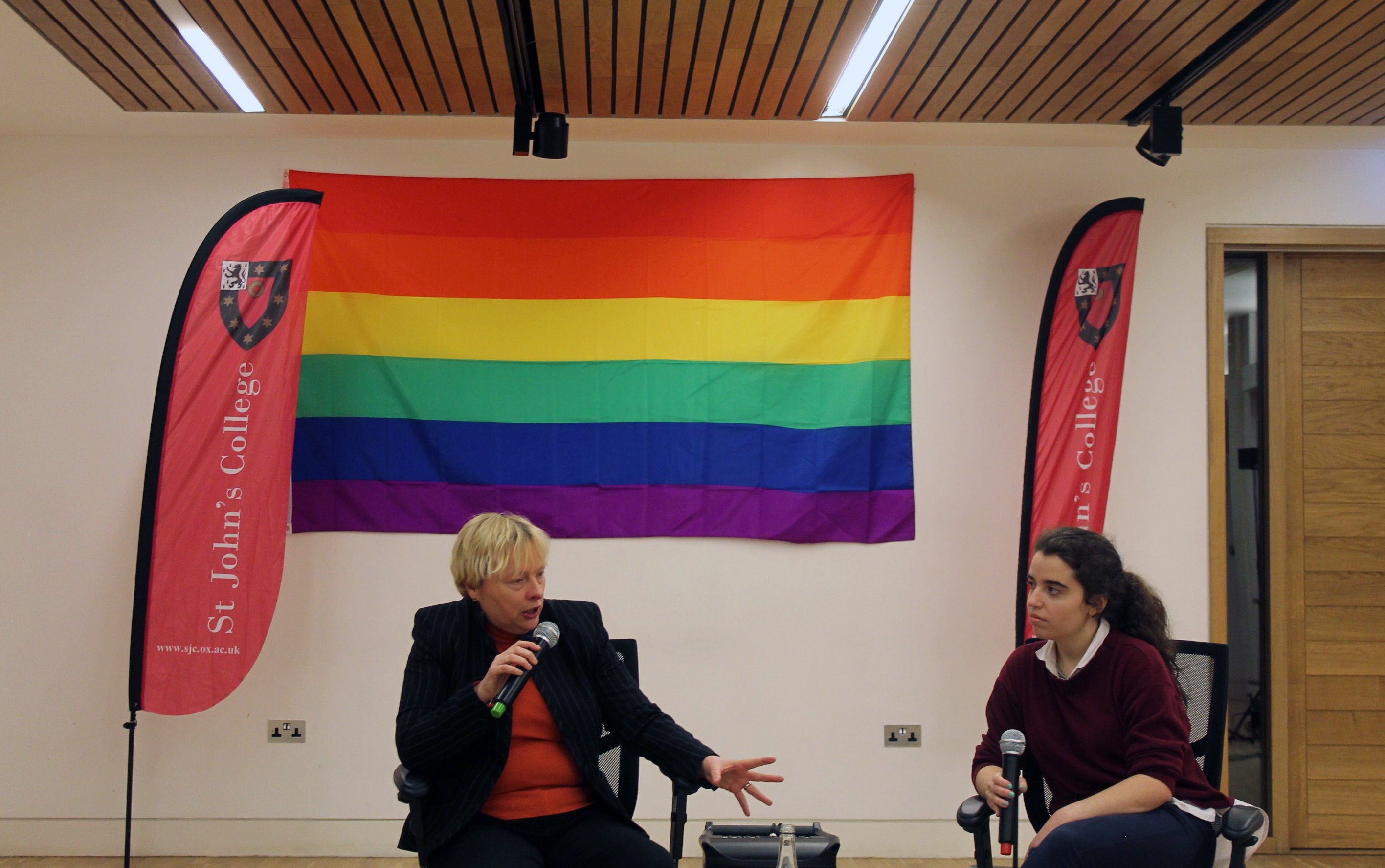 Angela Eagle LGBT+ Student Conversation