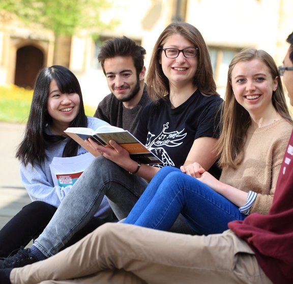 Students outside the SCR
