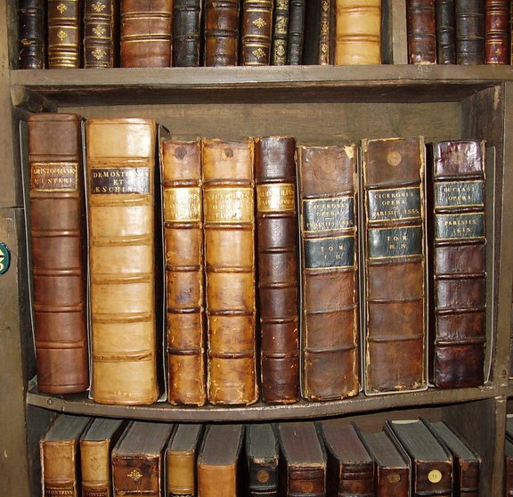 Books in Old Library