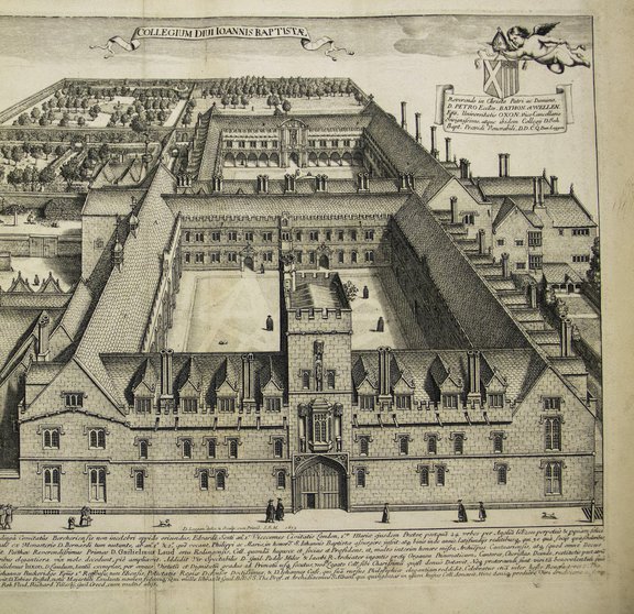 Oxonia Illustrata St John's College 1675