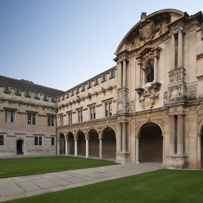 Canterbury Quad showing the location of the Otranto Passage