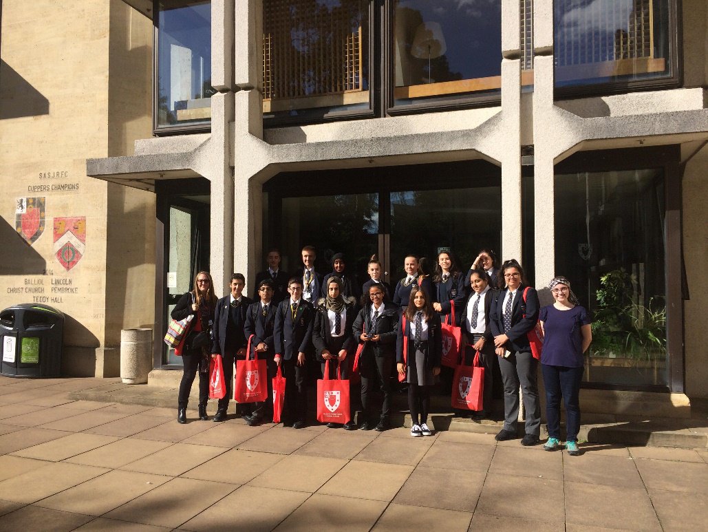 Access and Outreach: School Visit from Students from the Alec Reed Academy in Ealing