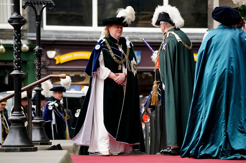 Sue Black at Thistle Service July 2024