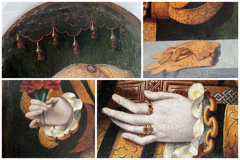 Anne of Cleves-portrait details