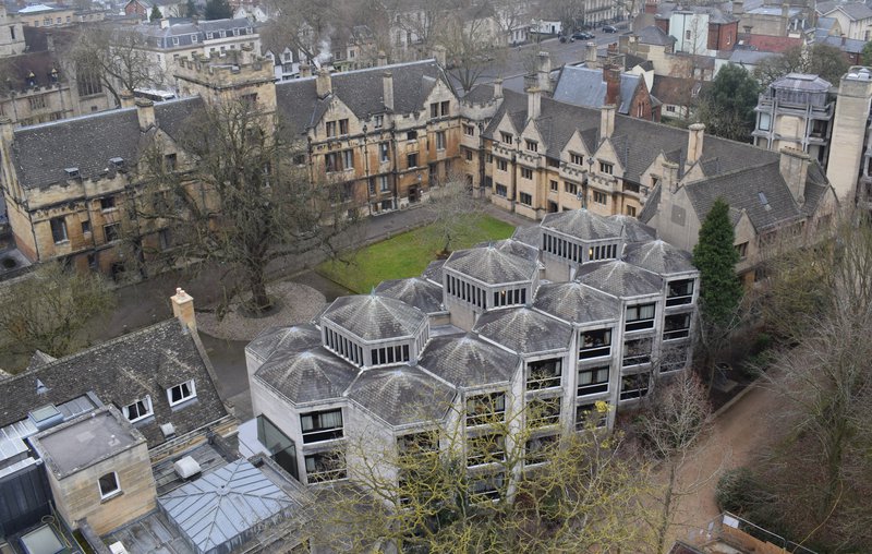 Beehive seen from crane 2017