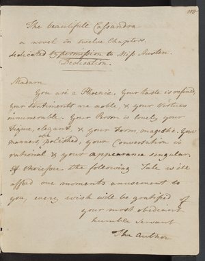 Beautifull Cassandra_Austen