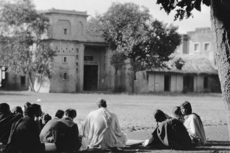 Rabindranath Tagore's Viśva-Bhāratī, 1929. EO Hoppe Estate Collection, Pasadena.