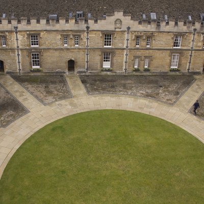 Front Quad from the air