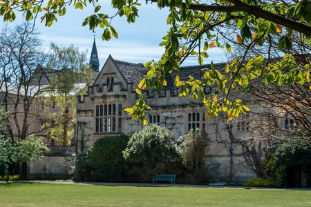 Gardens looking towards the Library and Study Centre