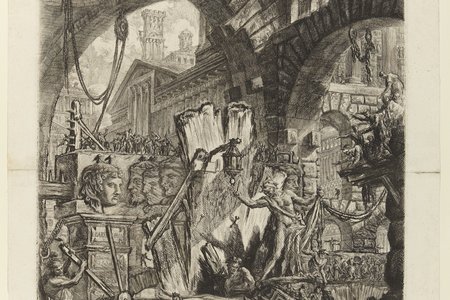 Giovanni_Battista_Piranesi_-_Le_Carceri_d'Invenzione_-_Second_Edition_-_1761_-_02_-_The_Man_on_the_Rack