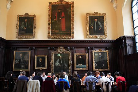 Hall dinner