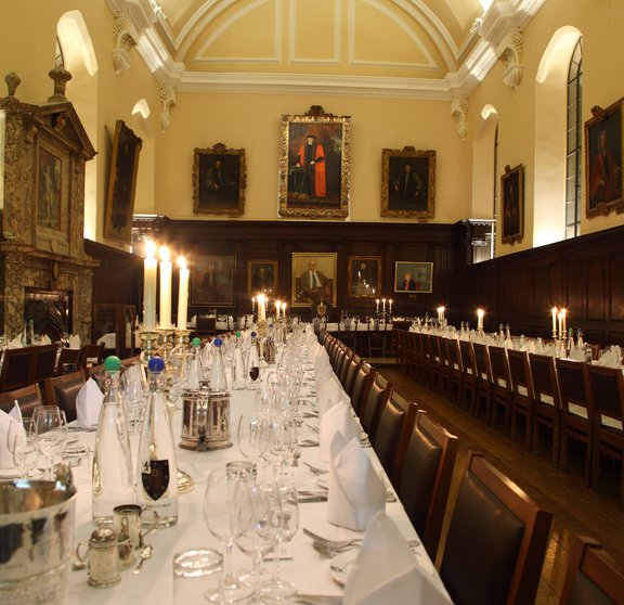 Hall conference dinner