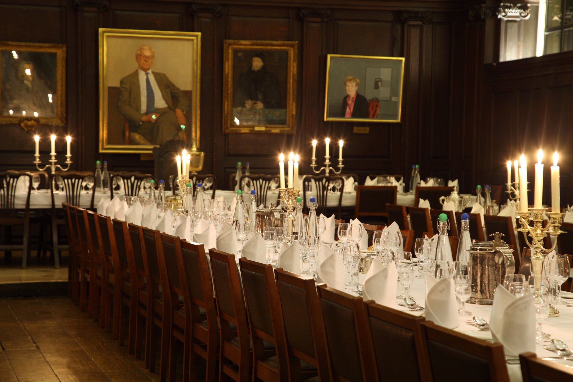 Conference dinner in hall