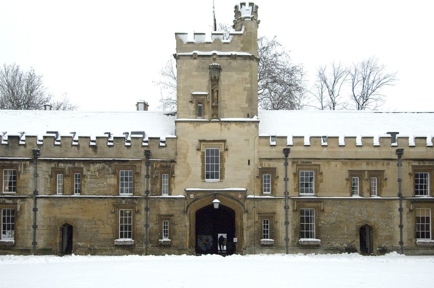 Front Quad in the snow