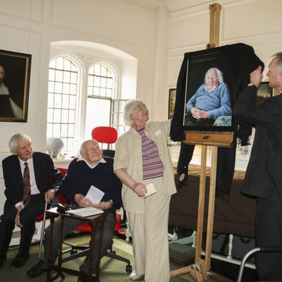 Prof Donald Russell portrait unveiling May 18