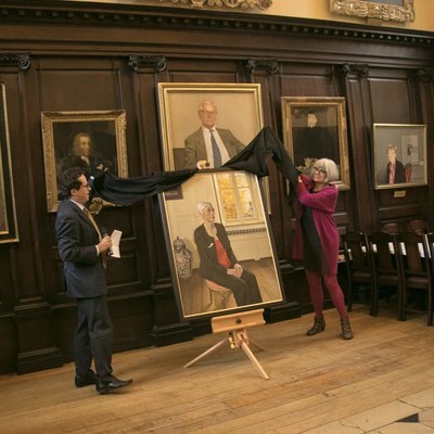 President's Portrait Unveiling