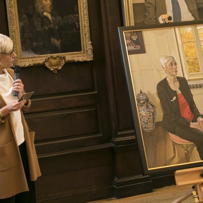 President's Portrait Unveiling