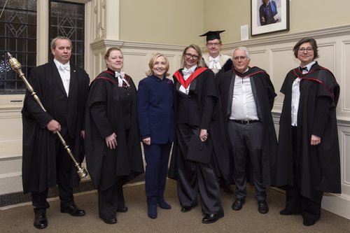 HRC inaugural procession