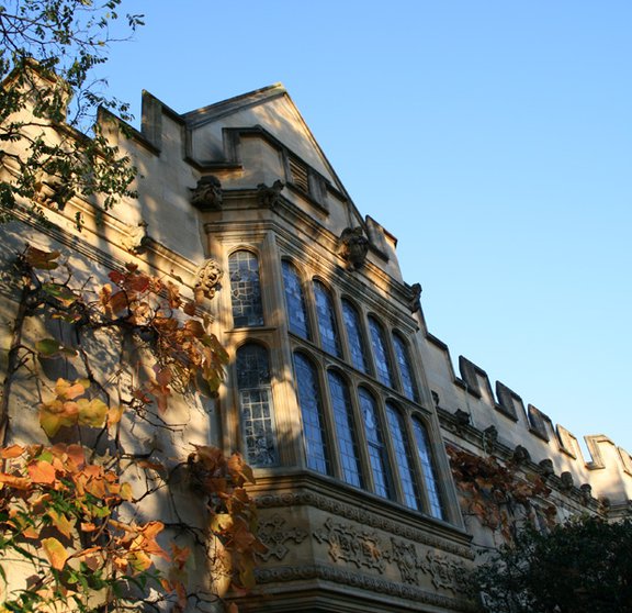 Library from the Gardens