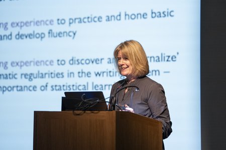 Founder's Lecture 2026 Kate speaking