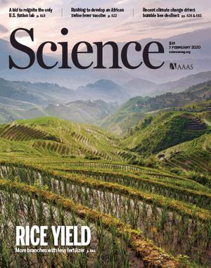 Science cover Nick Harberd
