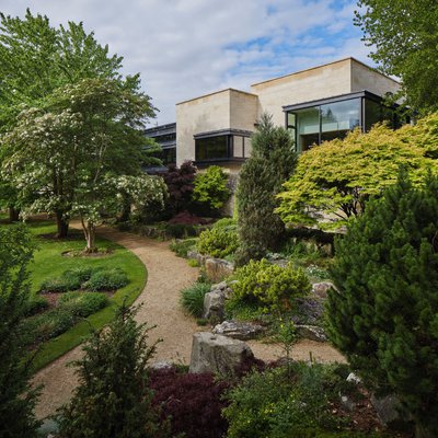 Library - garden view