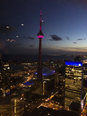 Alumni Tour - Toronto CN Tower at Night