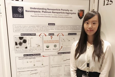 Xue Jiao Chemistry DPhil prize winner June 2018