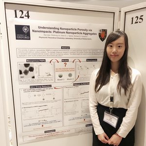 Xue Jiao Chemistry DPhil prize winner June 2018