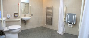 bathroom for a student with disabilities