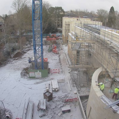 Study Centre construction Feb 18