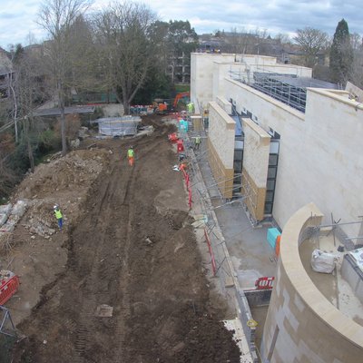 Study Centre construction March 18