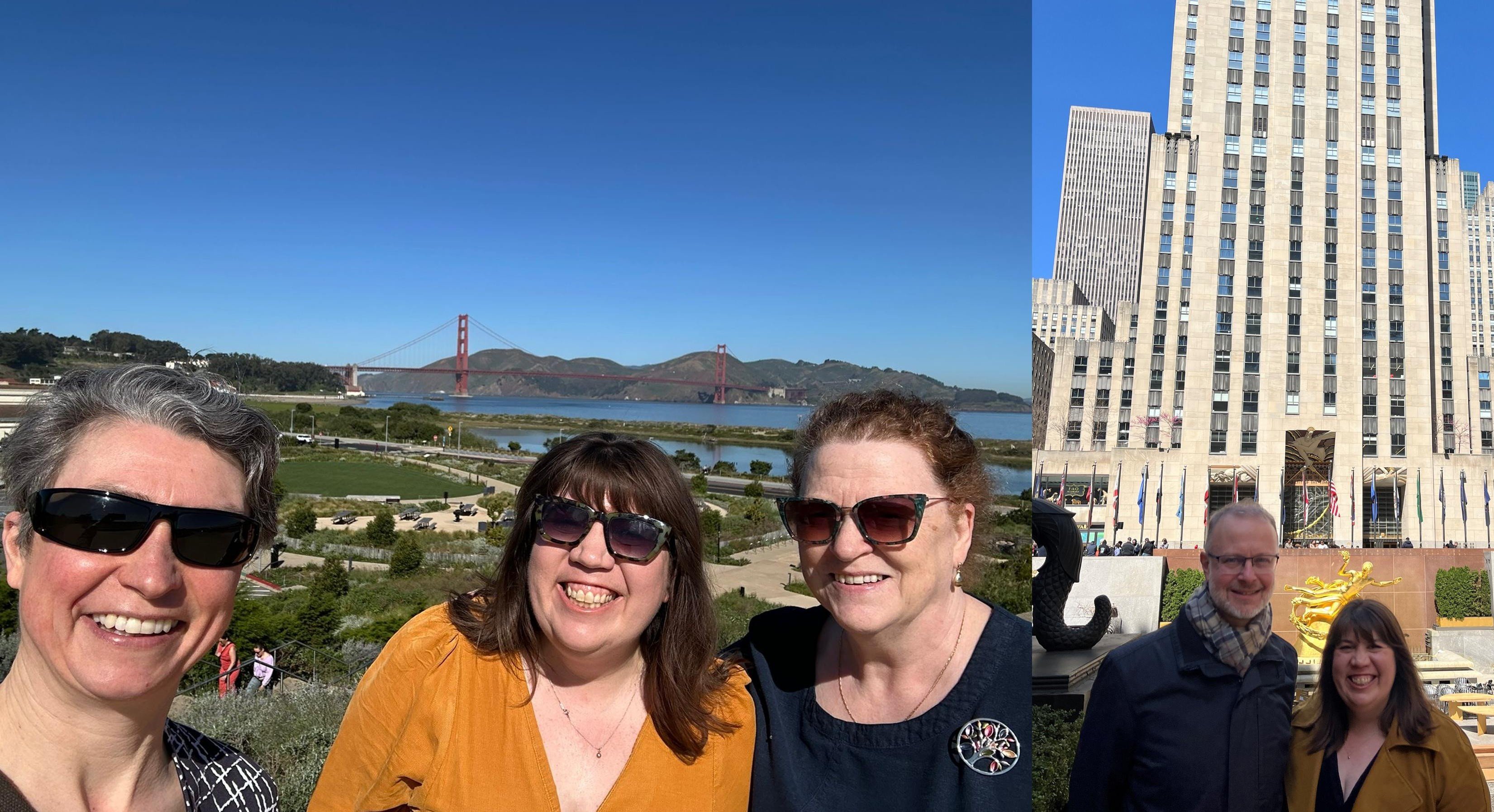 Zoe, Kristina and Sue