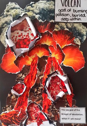 Year 9 volcano poster - Summer School 2020